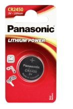 Литиевая батарейка Panasonic CR 2450